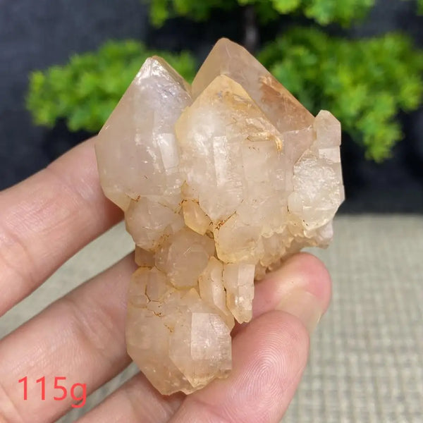 White Quartz Crystal Cluster-ToShay.org