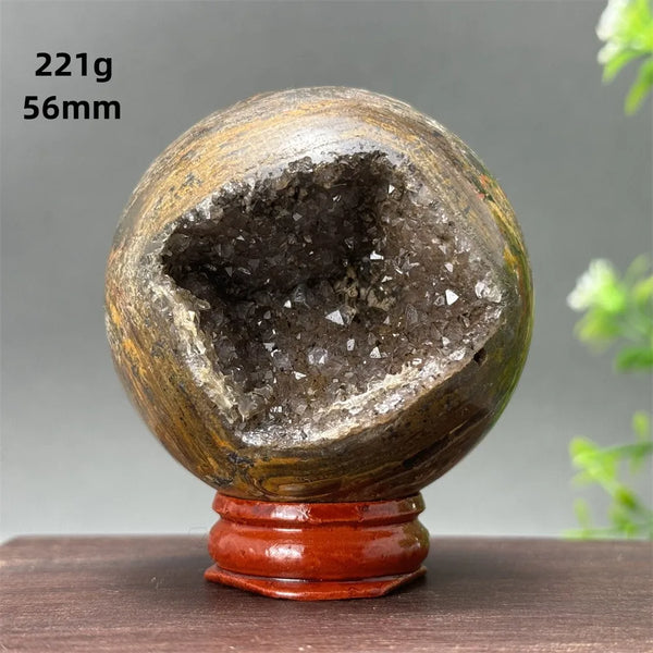 Ocean Jasper Geode Ball-ToShay.org