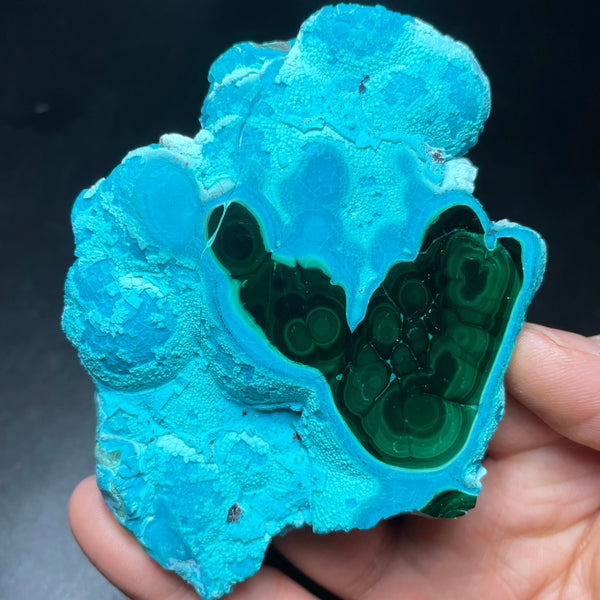 Blue Chrysocolla Malachite Stone-ToShay.org