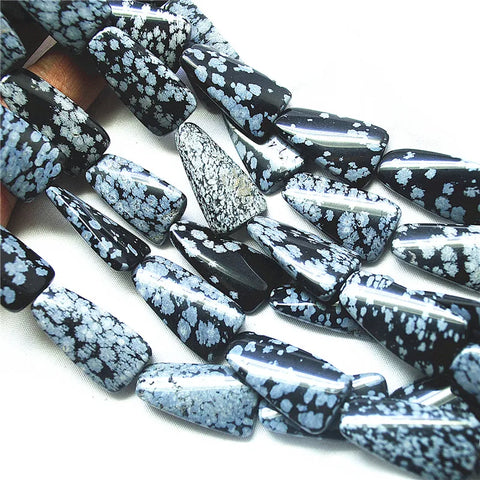 Black Snow Jasper Beads-ToShay.org