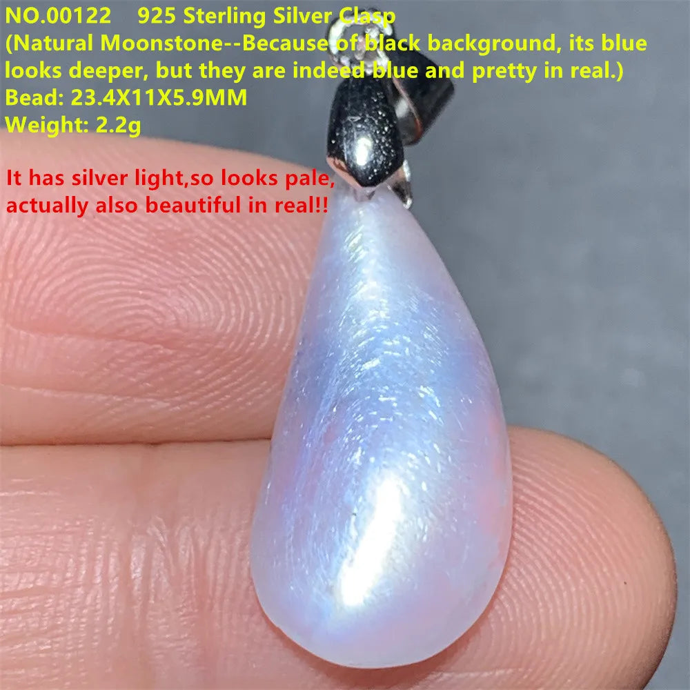 Blue Light Moonstone Pendants-ToShay.org