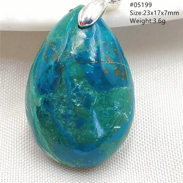 Blue Green Malachite Pendant-ToShay.org