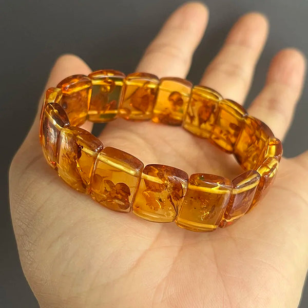 Yellow Amber Bracelet-ToShay.org