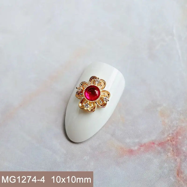 Mixed Gold Crystal Charms-ToShay.org