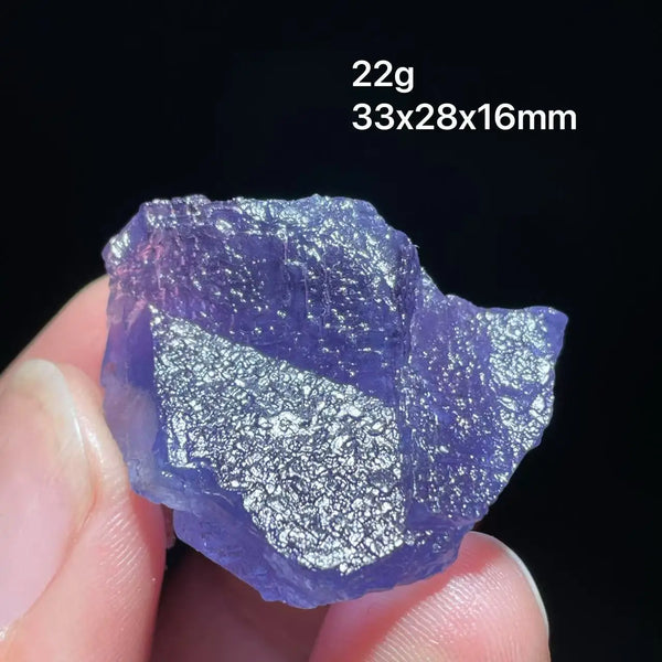 Blue Fluorite Crystal-ToShay.org