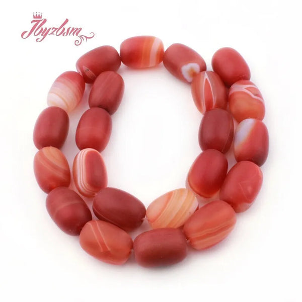 Red Agate Column Beads-ToShay.org