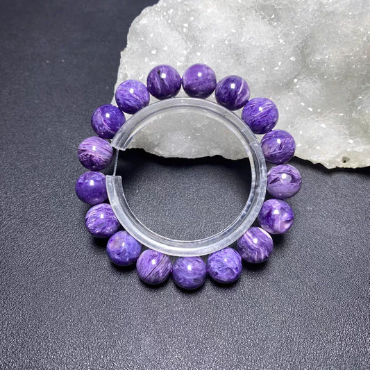 Purple Charoite Bracelet-ToShay.org