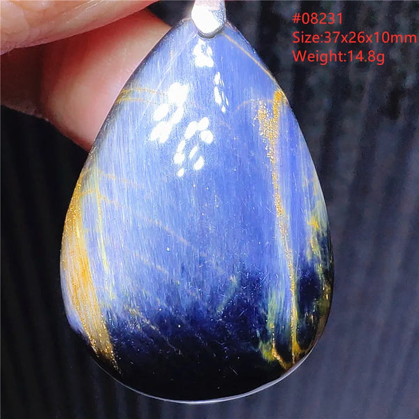 Blue Pietersite Pendant-ToShay.org