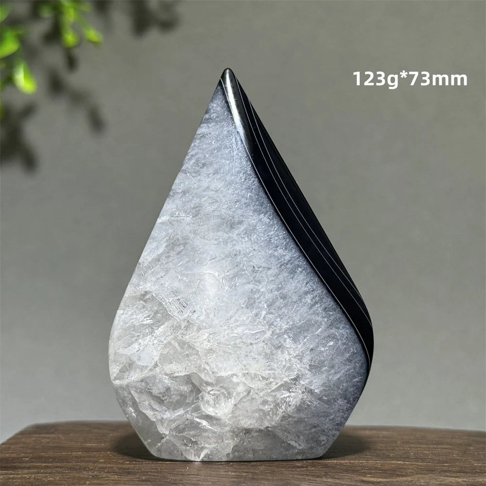 Black Agate Torch-ToShay.org