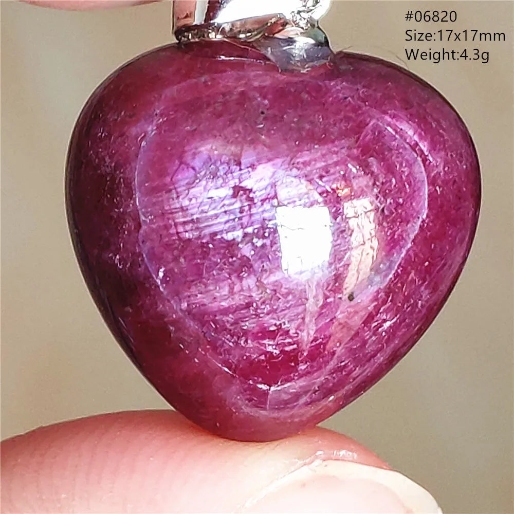 Red Ruby Zoisite Pendant-ToShay.org