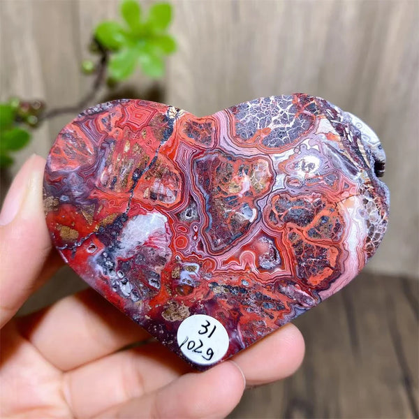 Red Agate Hearts-ToShay.org