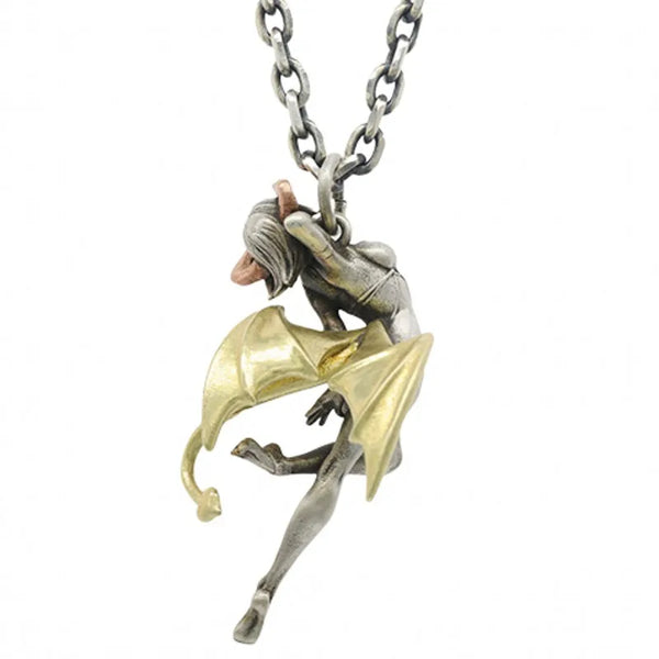 Silver Devil Pendants-ToShay.org