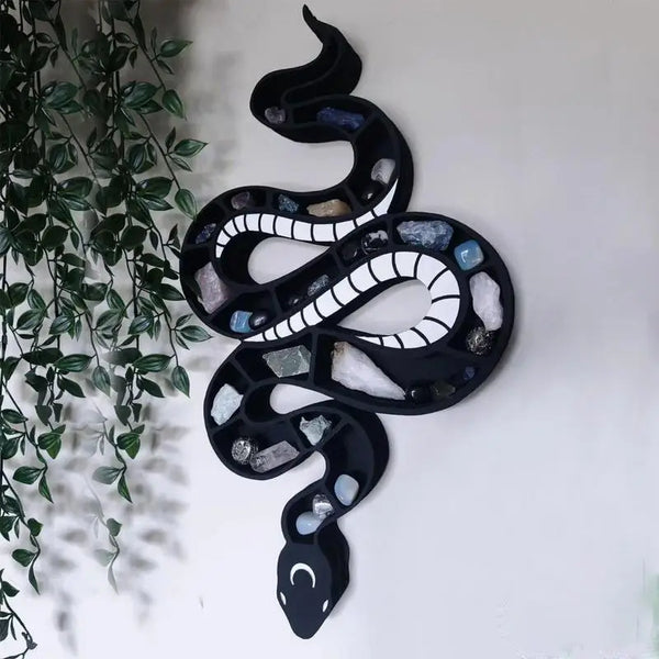Snake Crystal Display Shelf-ToShay.org