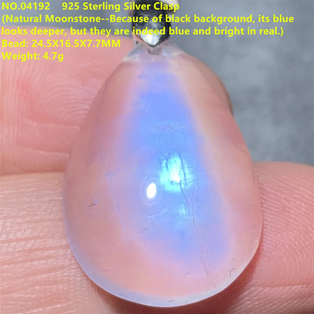 Blue Light Moonstone Pendants-ToShay.org
