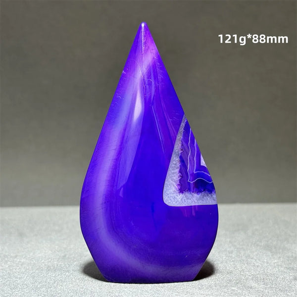 Purple Agate Torch-ToShay.org