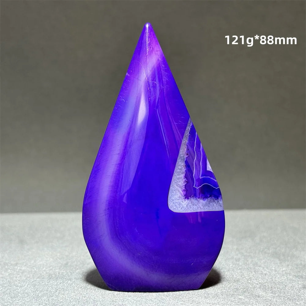 Purple Agate Torch-ToShay.org