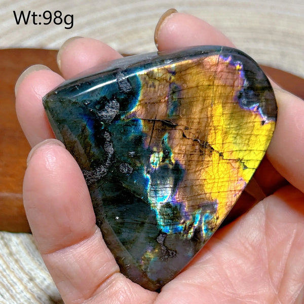 Purple Blue Labradorite-ToShay.org
