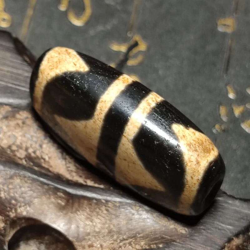 Tibetan Agate Dzi Beads-ToShay.org