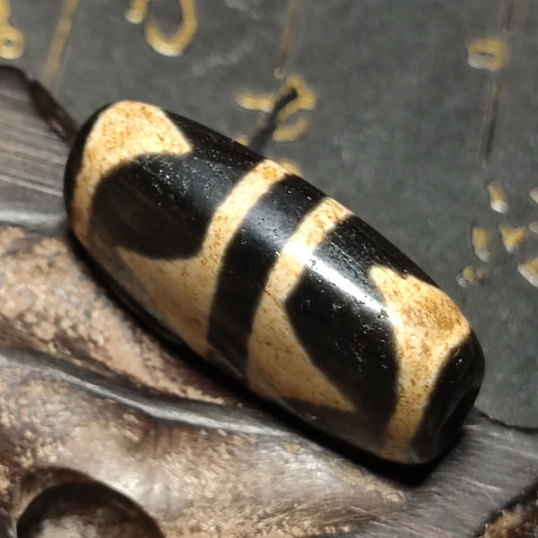 Tibetan Agate Dzi Beads-ToShay.org