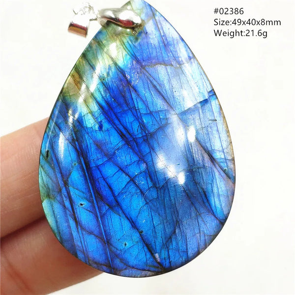 Blue Labradorite Pendant-ToShay.org