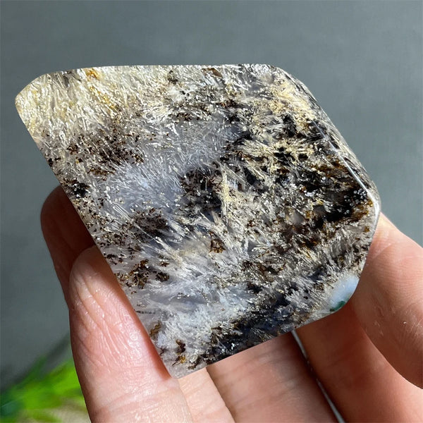 Black Rutilated Hair Raw Quartz-ToShay.org