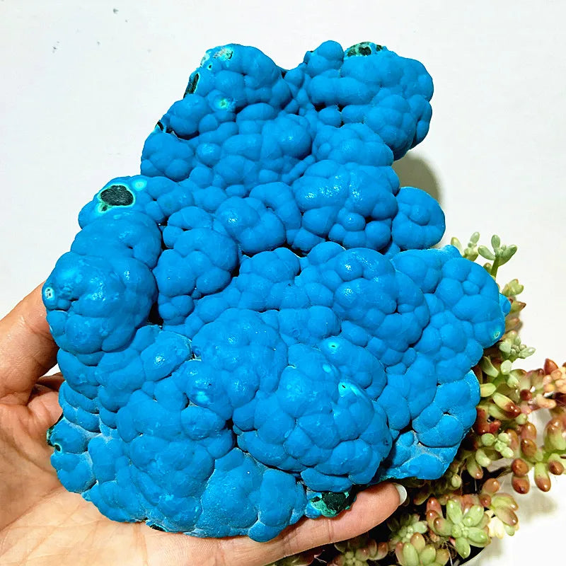 Blue Chrysocolla Crystal-ToShay.org