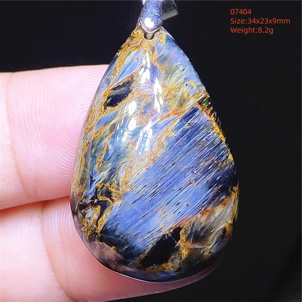 Blue Pietersite Pendant-ToShay.org
