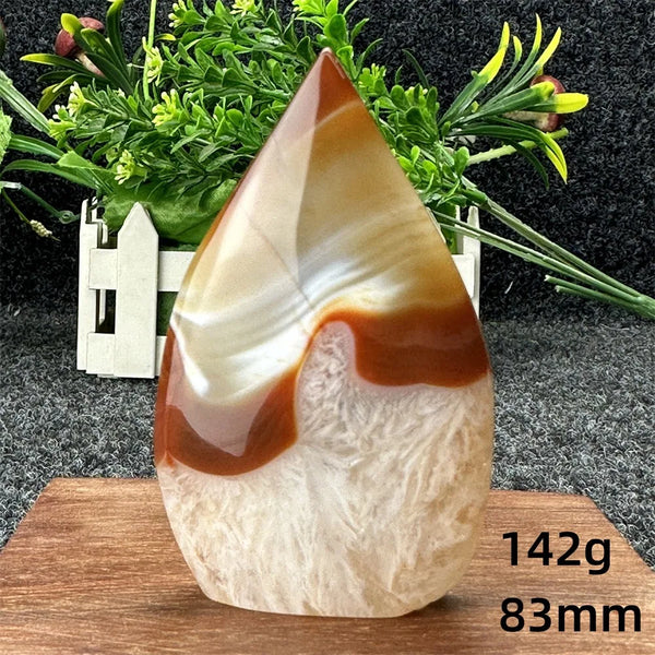 Red Carnelian Striped Agate-ToShay.org