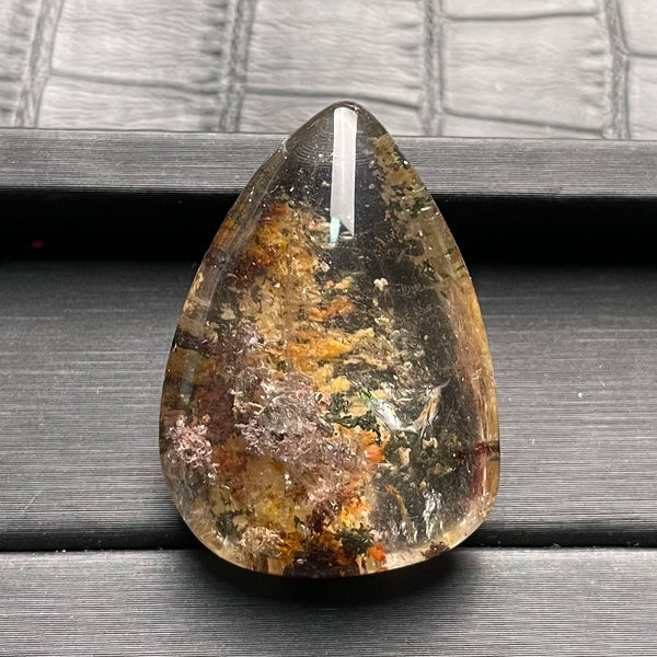 Green Phantom Crystal Pendant-ToShay.org