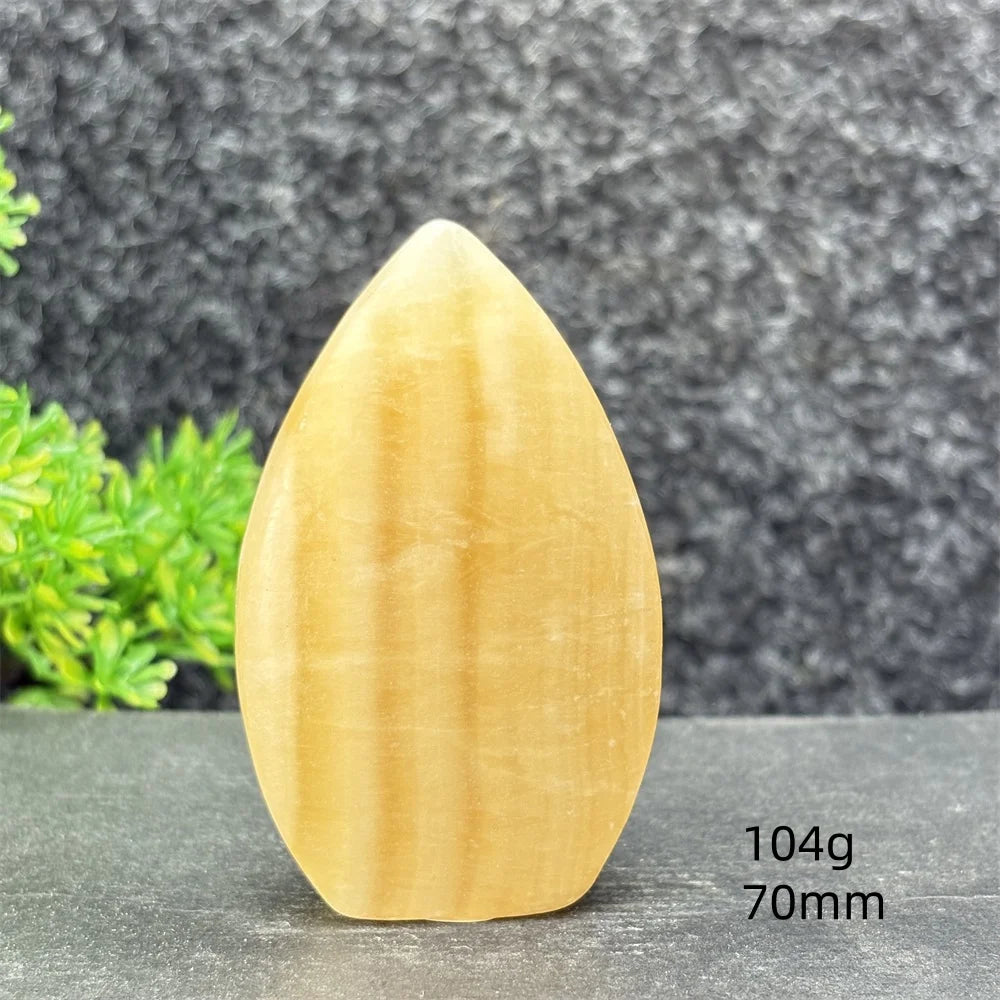 Yellow Striped Crystal Tower-ToShay.org