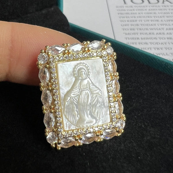 White Pearl Shell Pendant-ToShay.org