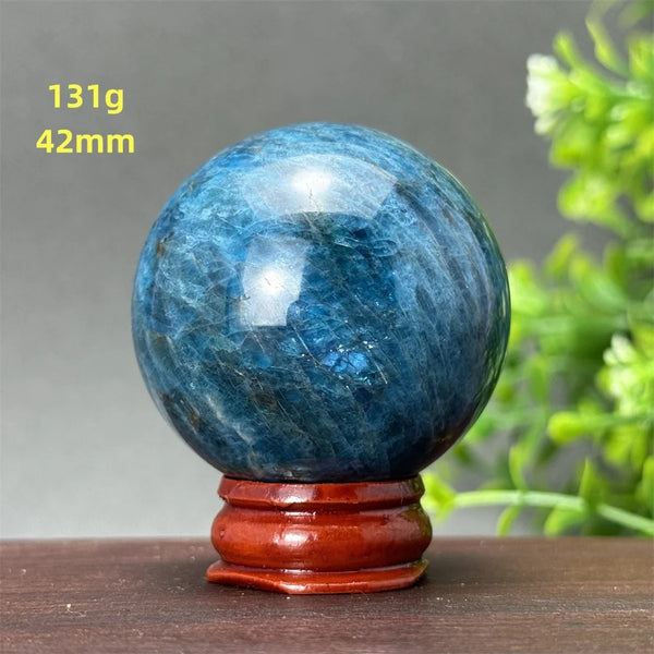 Blue Apatite Quartz Ball-ToShay.org