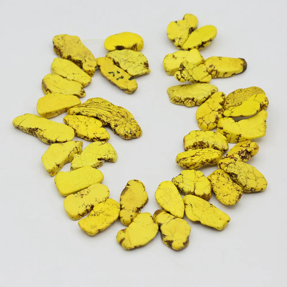 Yellow Turquoise Beads-ToShay.org