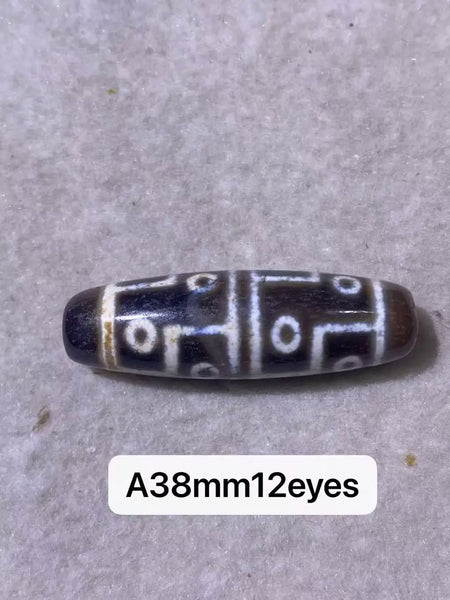Tibetan Agate Eyes Dzi Beads-ToShay.org
