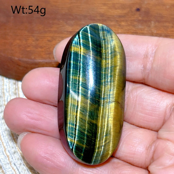 Blue Yellow Tiger Eye Stone-ToShay.org