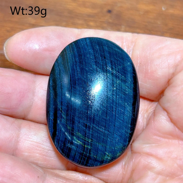 Blue Yellow Tiger Eye Stone-ToShay.org