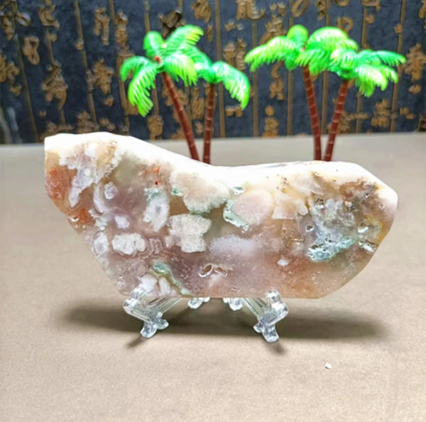 Pink Cherry Blossom Agate-ToShay.org