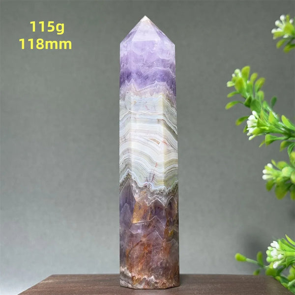 Purple Amethyst Wand-ToShay.org