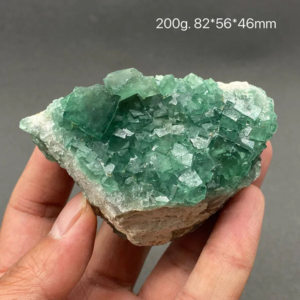 Green Fluorite Crystal-ToShay.org