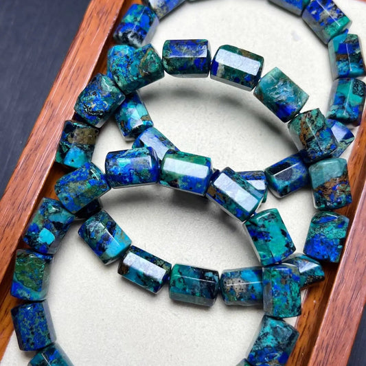 Blue Malachite Bracelet-ToShay.org