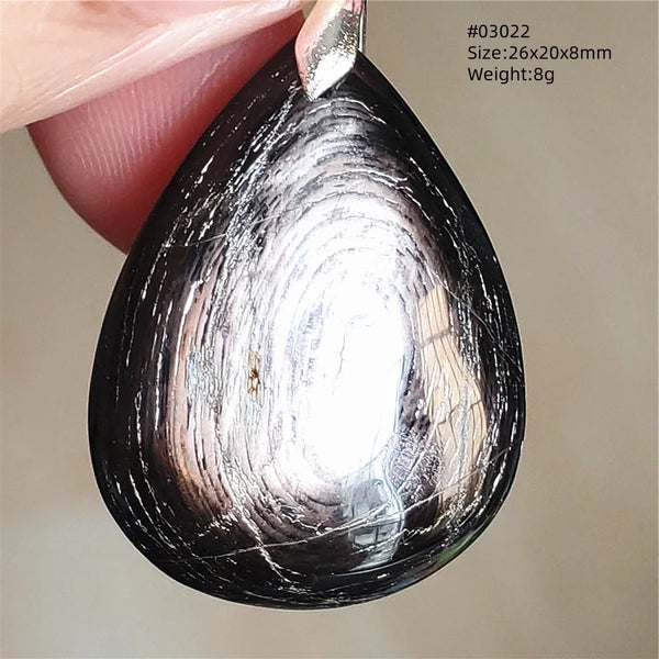 Black Hypersthene Pendant-ToShay.org