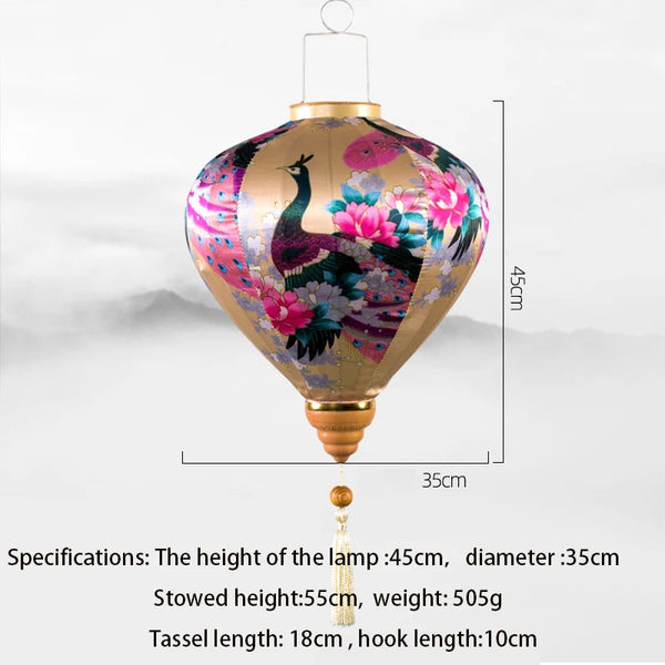 Silk Flower Lantern-ToShay.org