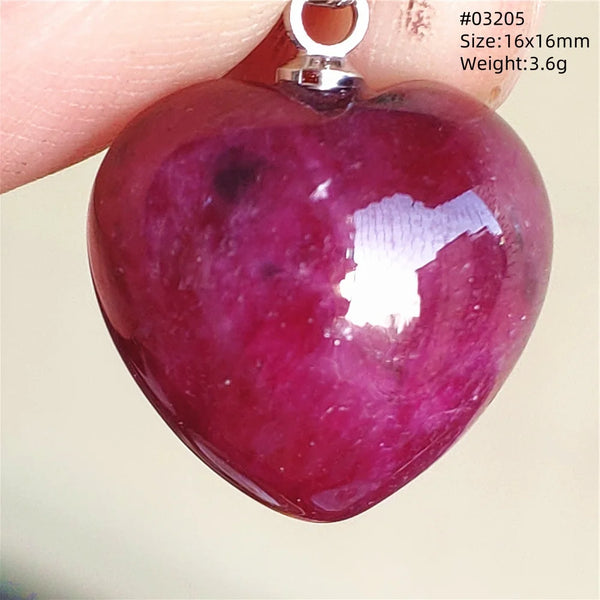 Red Ruby Zoisite Pendant-ToShay.org