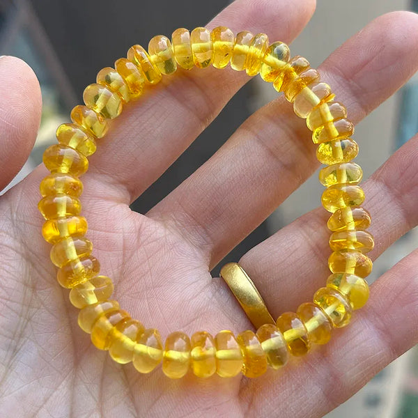 Yellow Amber Bracelets-ToShay.org