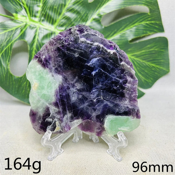 Purple Fluorite Rainbow Slice-ToShay.org