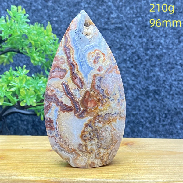 Blue Lace Agate Torch-ToShay.org