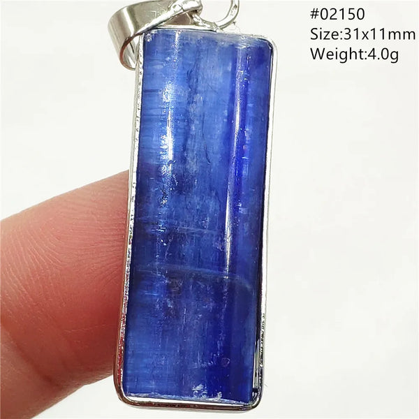Blue Kyanite Cat Eye Pendant-ToShay.org