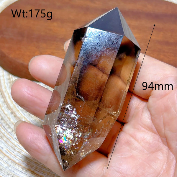 Smokey Rainbow Quartz Point-ToShay.org