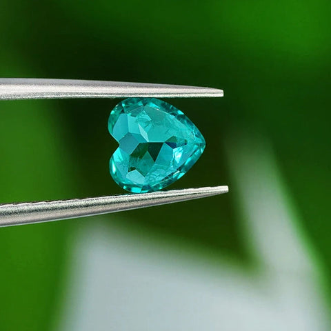Blue Paraiba Heart-ToShay.org