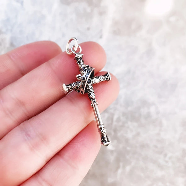 Silver Cross Pendant-ToShay.org